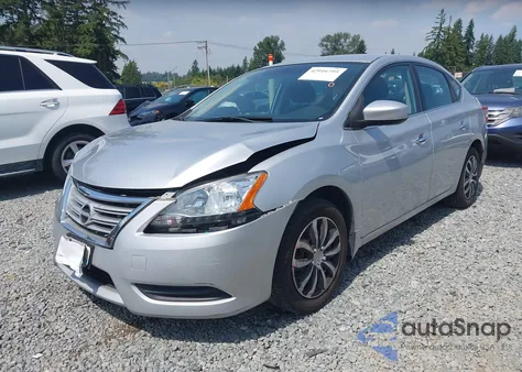 2013 Nissan Sentra Sv from USA, damaged, VIN 3N1AB7AP9DL648466